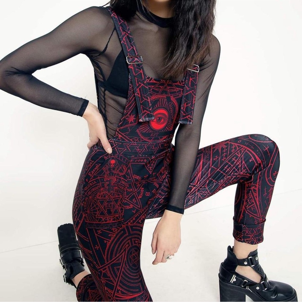 Blackmilk secret Society overalls
